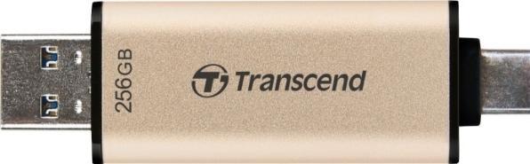 Actual product image Transcend JetFlash 930C (256 GB, USB-C, USB-A, USB 3.1)