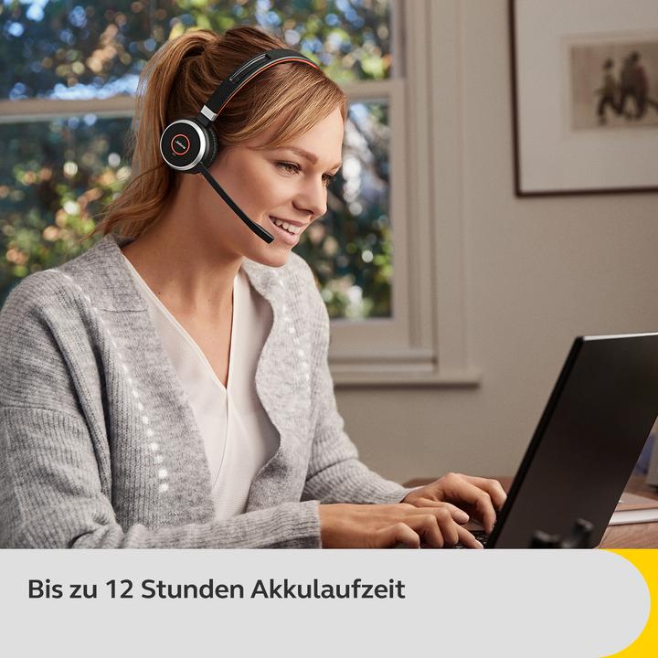 Produktbild Jabra Headset Evolve 65 SE MS Mono USB (Kabellos, USB-A)
