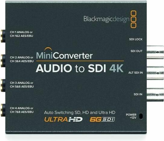 Immagine prodotto Blackmagic Mini convertitore SDI Multiplex 4K (Digitale -> Digitale)