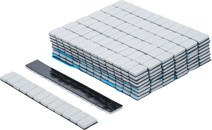 Actual product image BGS Wheel Balancing Weights | 12 x 5 g | 50 pcs.