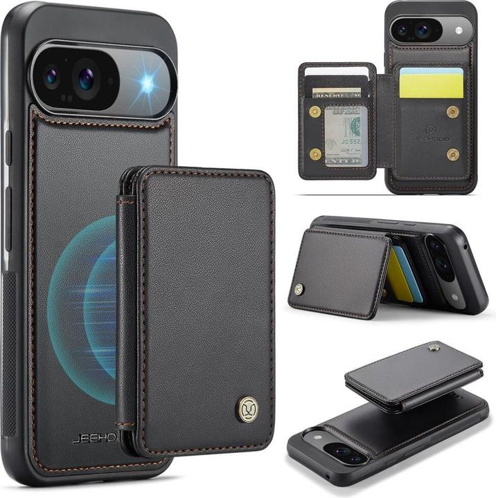 Image du produit Cover-Discount Google Pixel 9 / 9 Pro - Étui arrière 2 en 1 avec étui pour carte de crédit (Google Pixel 9, Google Pixel 9 Pro Fold)