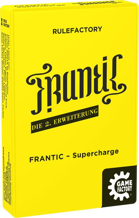 Productafbeelding Game Factory FRANTIC - Supercharge (d) (Duits)