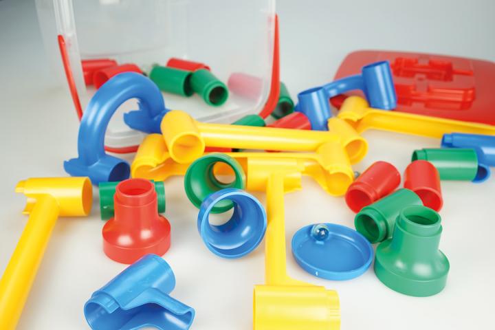 Actual product image Lena Cascade Ball Track Bucket
