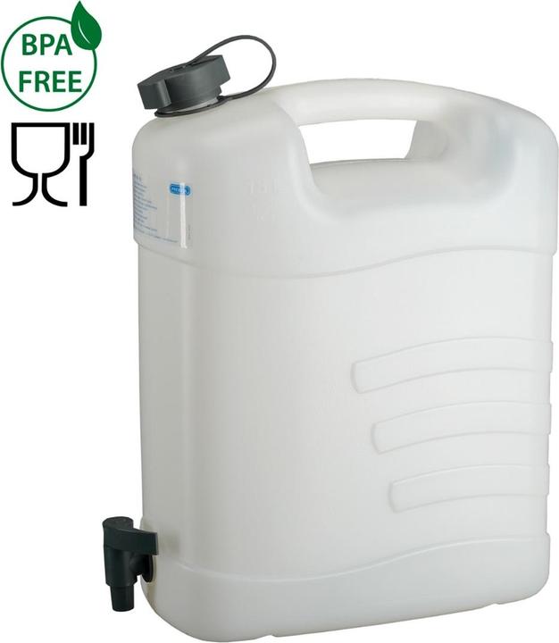 Actual product image Pressol 15 l water bottle with tap, polyethylene