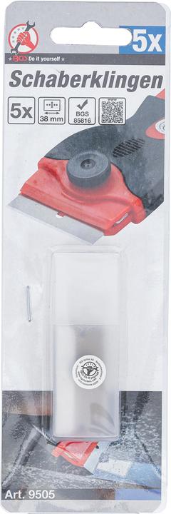 Image du produit BGS Lames de grattoir pour art. 85816 5 pièces (5 pcs)