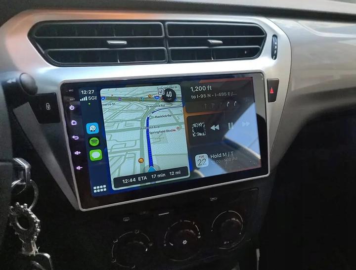 Actual product image No Name RADIO GPS NAVIGATION PEUGEOT 301 2012+ ANDROID (10")