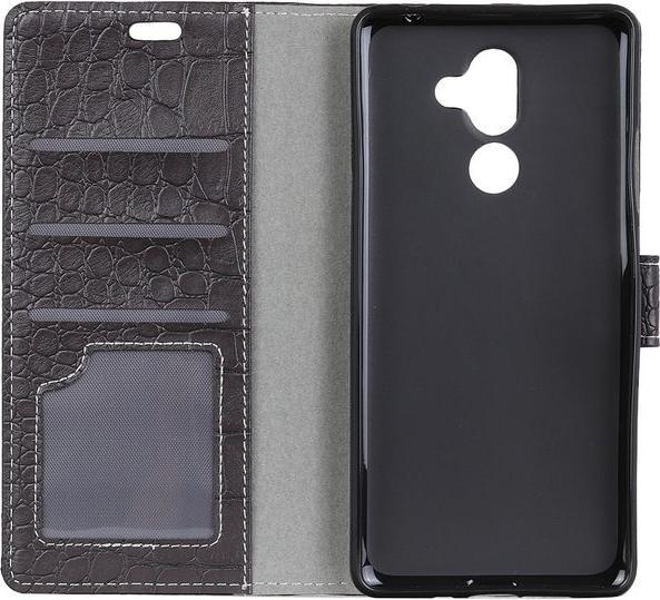 Actual product image MU Classic Leather cover with crocodile texture (3x)