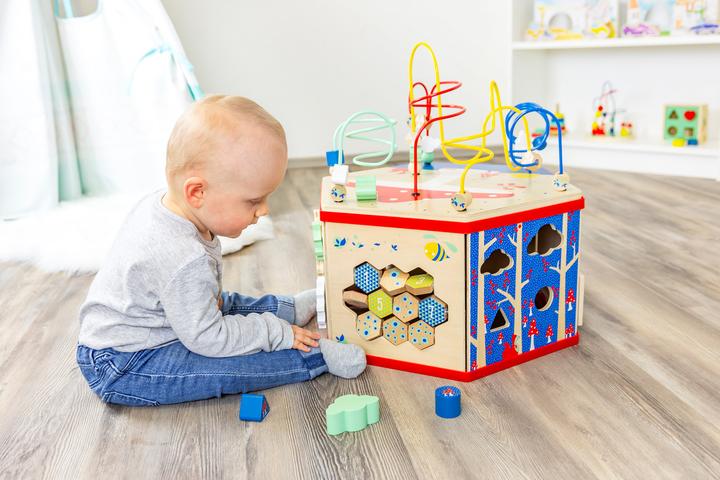 Produktbild small foot Würfel XL- Move it