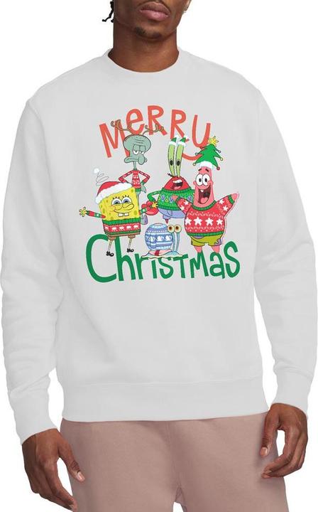 Produktbild Spongebob Squarepants Merry Christmas Sweatshirt (L)