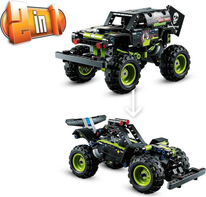 Actual product image LEGO Monster Jam Grave Digger (42118, LEGO Technic)