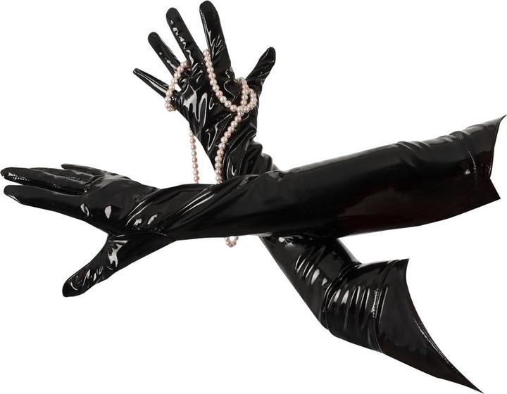 Actual product image Black Level Vinyl Gloves black M (M)