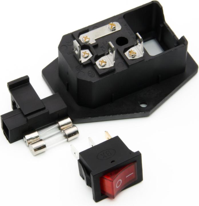 Image du produit Purecrea IEC320 C14 prise d'appareil froid / fiche encastrable