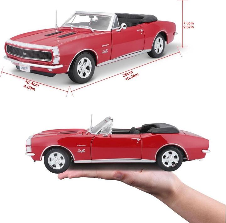 Actual product image Maisto Chevrolet Camaro 1967 SS 396