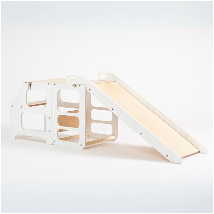 Image du produit Duck Woodworks Tour d'apprentissage pliable avec toboggan