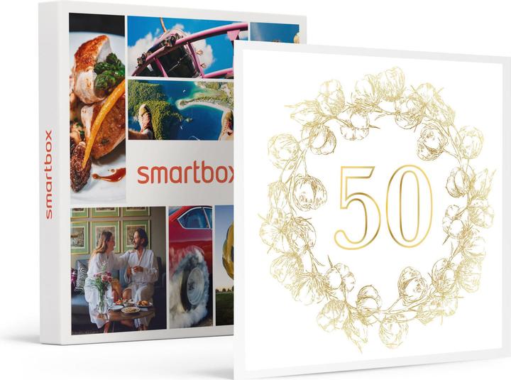 Image du produit Smartbox Joyeux 50e anniversaire de mariage! (2 pers.)