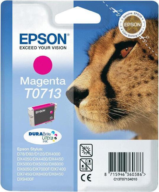 Actual product image Druckfuxx EPSON T0713 TINTE PATRONEN Stylus Office B40W BX300F BX310F BX610FW S2