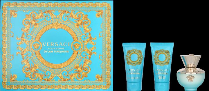 Actual product image Versace Dylan Turquoise pour Femme Christmas 2023 Eau de Toilette 50 / Body Smoother / BG (Eau de toilette, 50 ml)