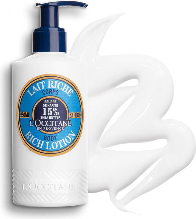 Actual product image L'Occitane Rich Body Lotion (Body milk, 250 ml)