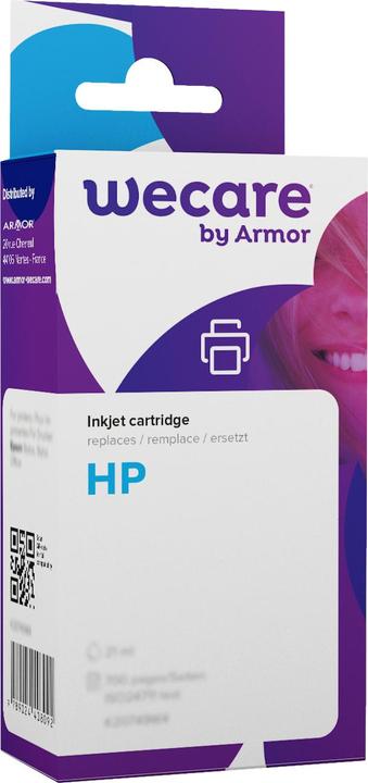 Immagine prodotto Wecare Inchiostro 62XL ricostruito nero C2P05AEWE per HP Envy 5640 e-AiO 21ml (FC)