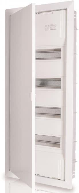 Image du produit F-Tronic ftronic distributeur Jumbo 48 modules 4 rangées encastré mur creux