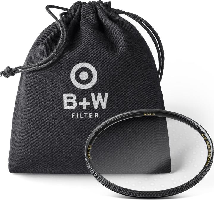 Image du produit B+W Filtre doux S-P Soft-Pro, sans traitement/basic 46mm (Filtre de flou)
