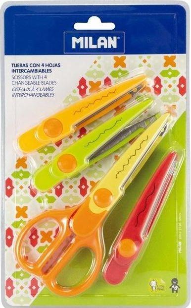 Produktbild Kinderschere mit austauschbaren Spitzen ZIG-ZAG (14.92 cm)
