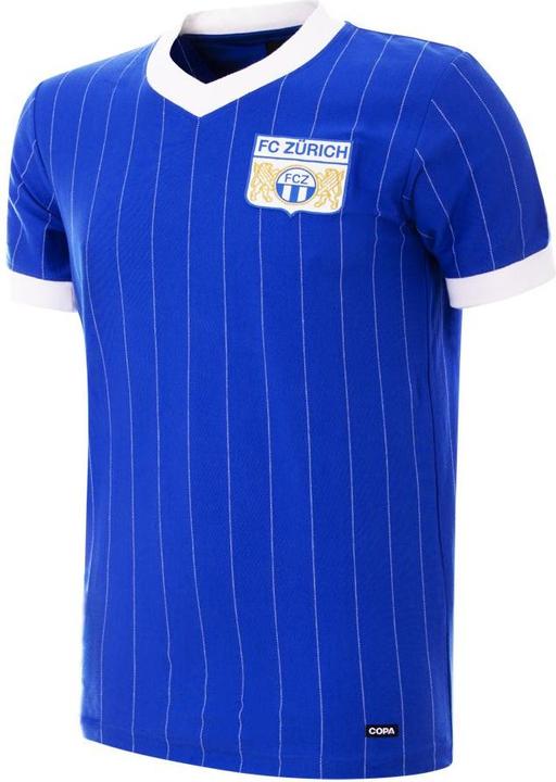 Copa Football FC Zürich 1981 auswärts Retro Trikot | FC Zürich 1981 Vintage Shirt