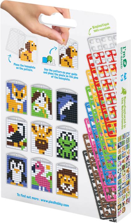 Actual product image pixeln.ch Pixel locket set animals
