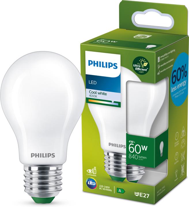 Produktbild Philips LED Classic (E27, 4 W, 840 lm, 1 x, A)