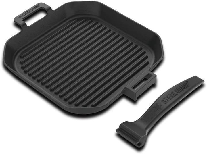Actual product image Steakchamp Grill pan (26 cm, Grill pan, Cast iron)