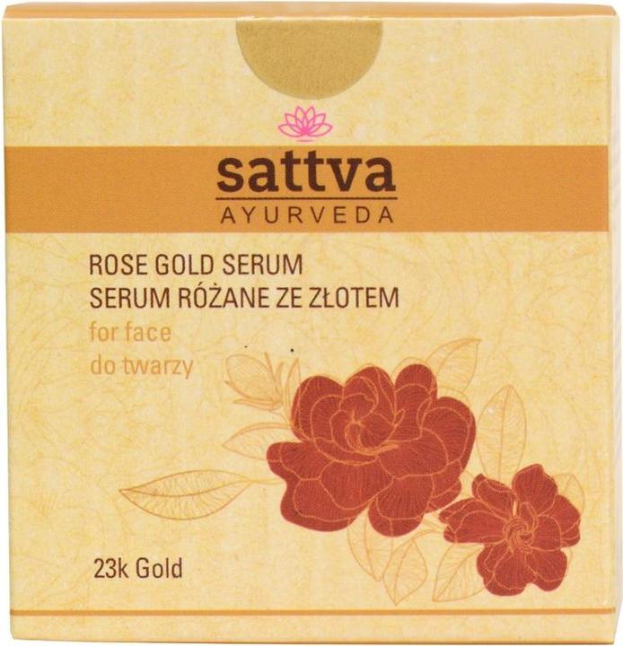 Produktbild Sattva Ayurveda Rose Gold Rose Serum With Gold For Face 15Ml (15 ml)
