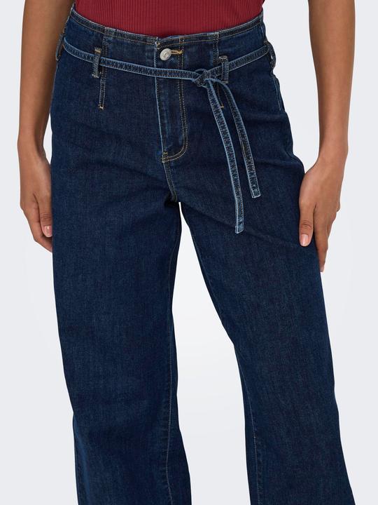 Produktbild Only ONLJUICY-WAUW Hohe Taille Weiter Beinschnitt Jeans Jeans mit weitem Bein (32)
