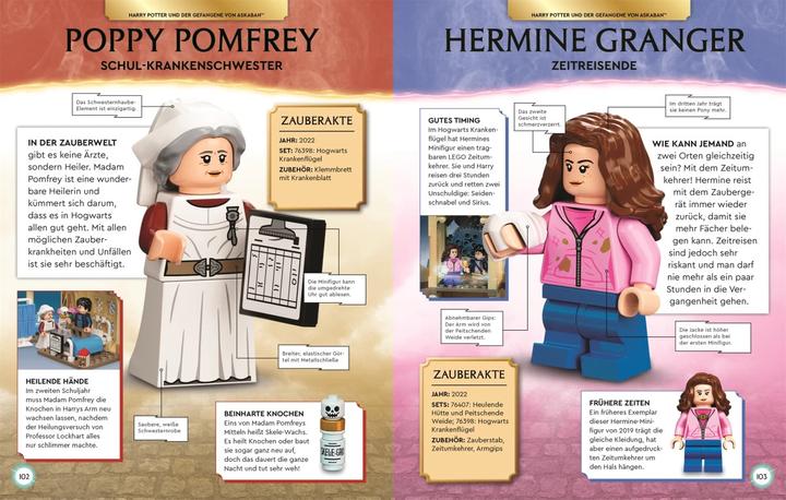 Image du produit Lego Harry Potter Lexikon der Minifiguren (Allemand, Elizabeth Dowsett, 2023)