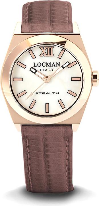 Image du produit Locman Italy Montre femme Stealth marron Ref. 0204A (Montre analogique, 33 mm)