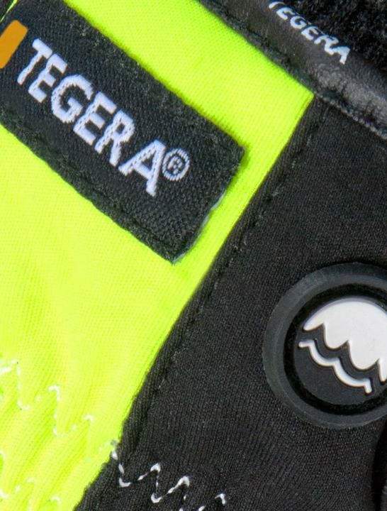 Immagine prodotto Tegera Ejendals 293, Guanti da officina, Nero, Bianco, Giallo, Adulto, Adulto, Lattice, Pelle (9)