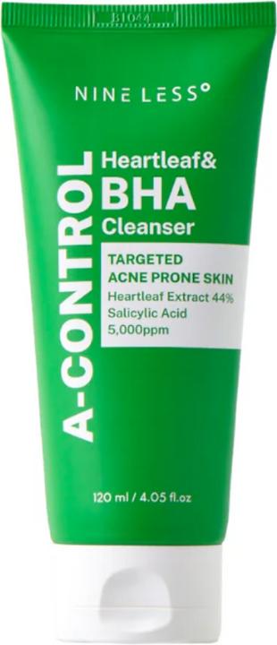 Label énergétique Default Nineless - A-Control Heartleaf BHA ClearPore Cleanser - 120 ml (Gel, 120 ml)