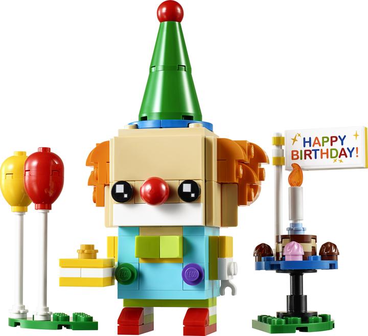 Actual product image LEGO BrickHeadz - Birthday Clown (40348, LEGO Brickheadz)