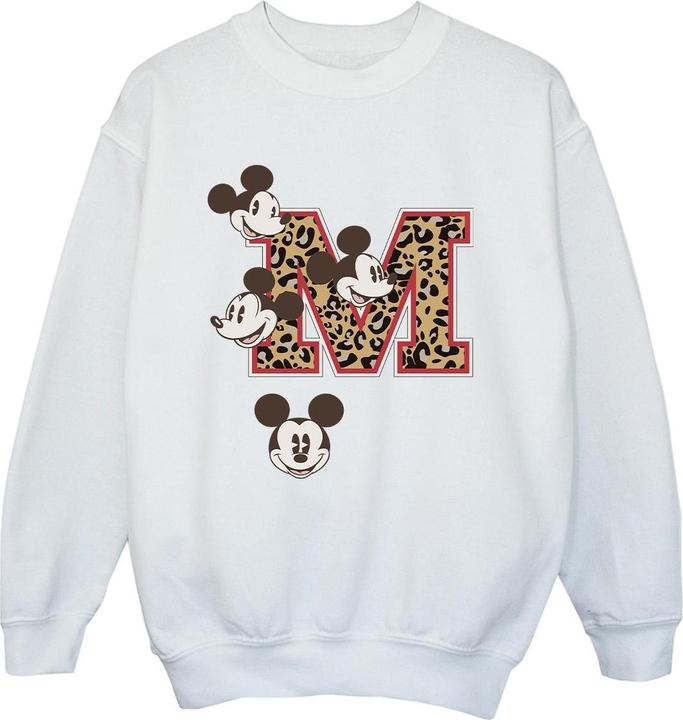 Actual product image Disney Boys Mickey Mouse M Faces Sweatshirt (152, 158)