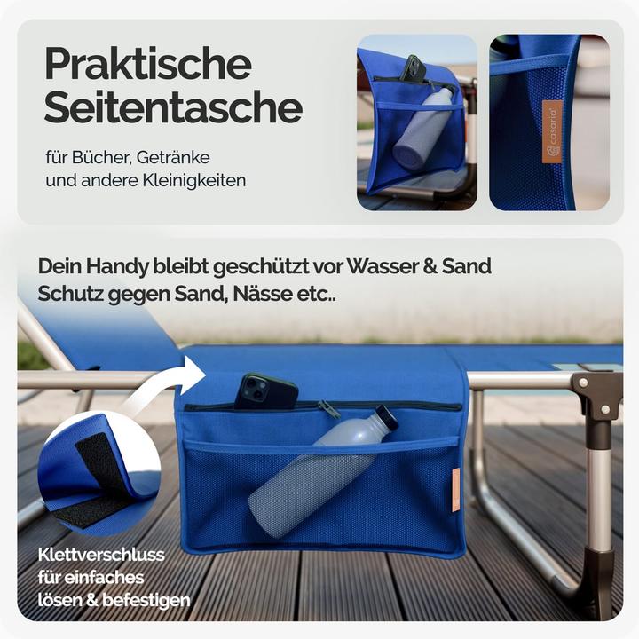 Produktbild Casaria Sonnenliege (210 cm)