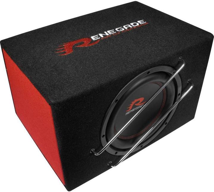 Image du produit Renegade Caisson de basses auto actif 25 cm (10") Système actif bass-reflex (400 W)