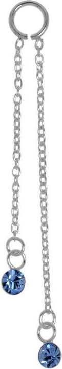 Immagine prodotto Bijouteria Piercing pendente (Vetro (di orologio), Argento 925)