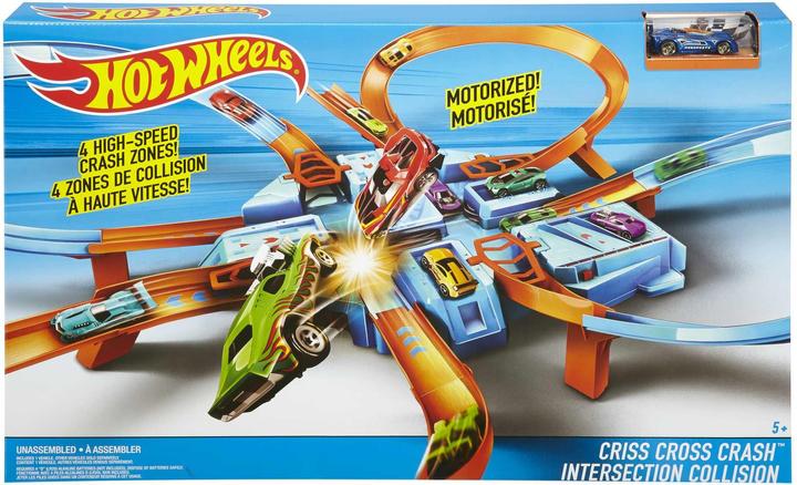 Actual product image Hot Wheels Criss Cross Crash
