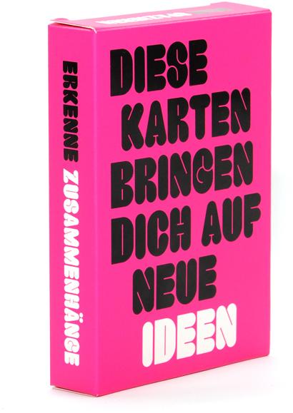 Produktbild 441289 - Diese Karten bringen dich auf neue Ideen - Kartenspiel (DE-Ausgabe) (Deutsch)