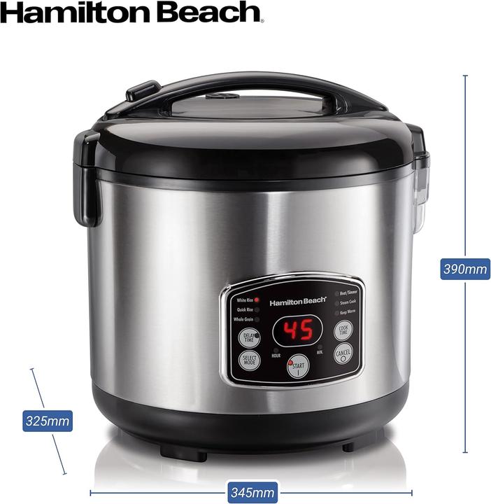 Actual product image Hamilton Beach 4.75 litre Rice Cooker