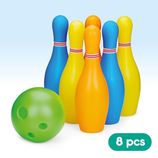 Produktbild Eddy Toys Bowling set 8pc 19,5cm