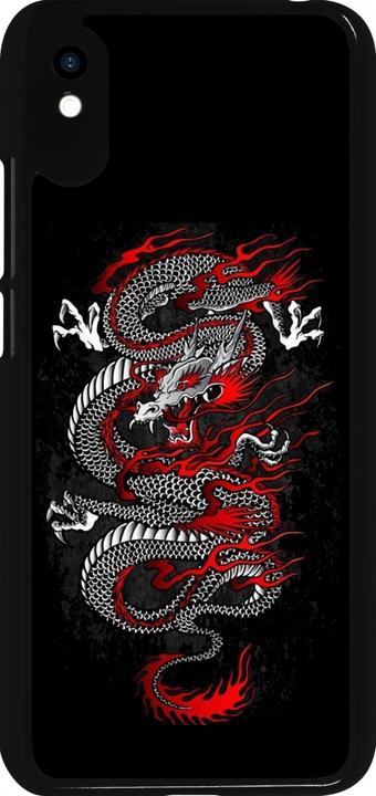 Produktbild PhoneLook Hülle Japanese style Dragon Tattoo Red Black (Xiaomi Redmi 9A)
