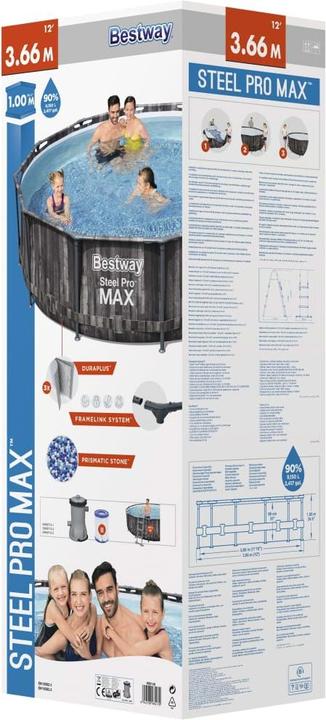 Produktbild Bestway Steel Pro Max (Ø 366 x 100 cm)