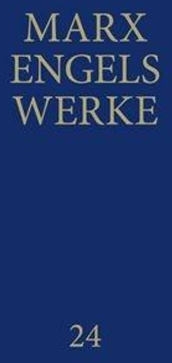Actual product image Werke 24 (German, Rosa Luxemburg Foundation. Social Analysis and Political Education e.V., Charles Marx, Frederick angels, Karl Engels, Rosa-Luxemburg-Stiftung e. V., 1986)