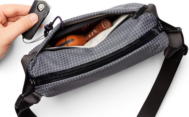 Actual product image Bellroy Lite Sling Mini Arcade Gray