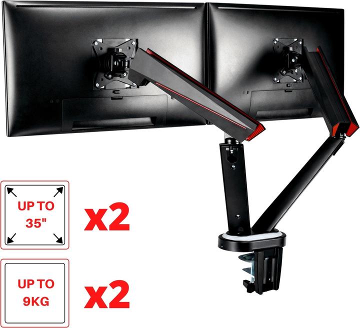 Image du produit Oplite Supreme Monitor Dual Stand Pro